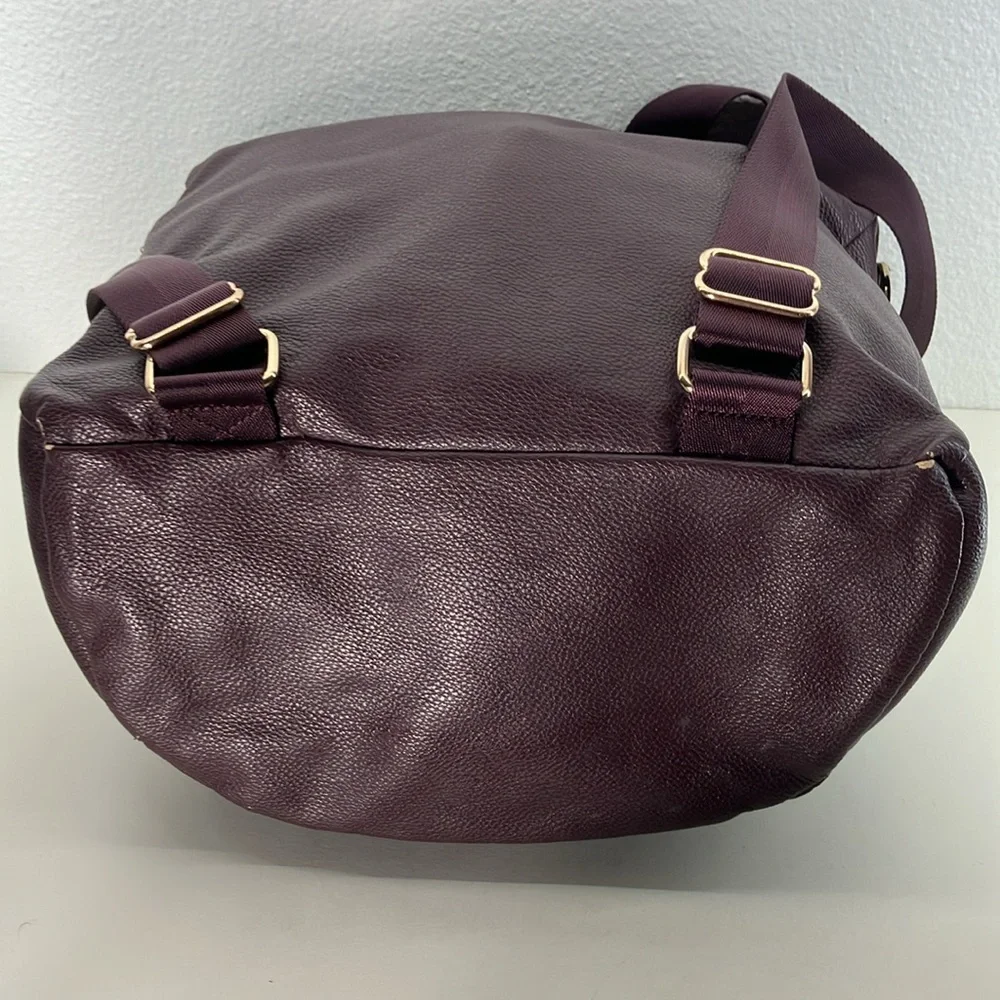 Fawn Design Full Size Diaper Bag- Plum backpack‎ crossbody purple baby gift